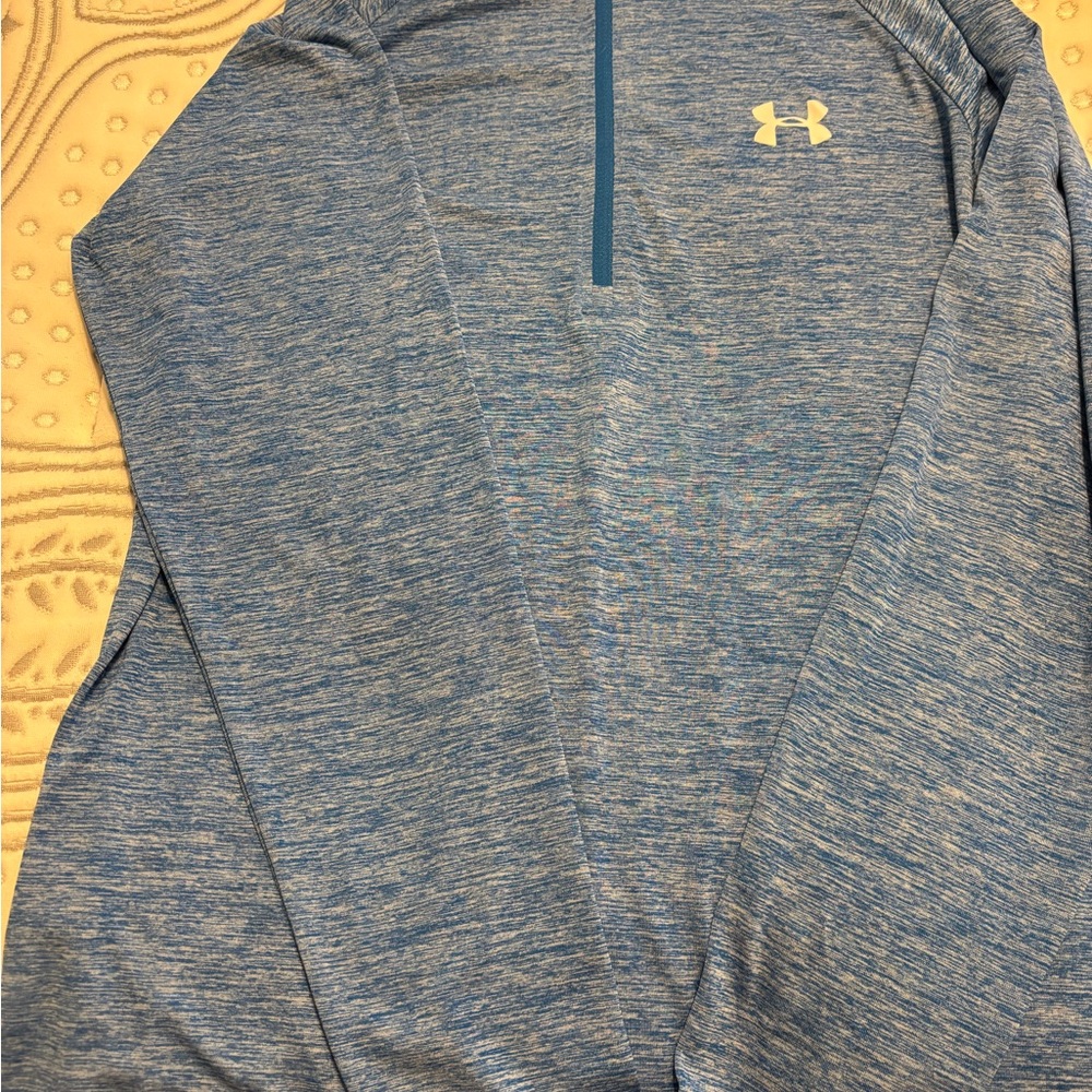 Under Armour Blue Quarter-Zip Pullover